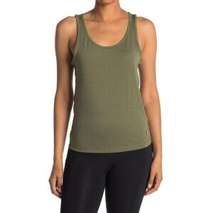 Champion Sport Tie Back Tank Top In Cargo Olive Size S